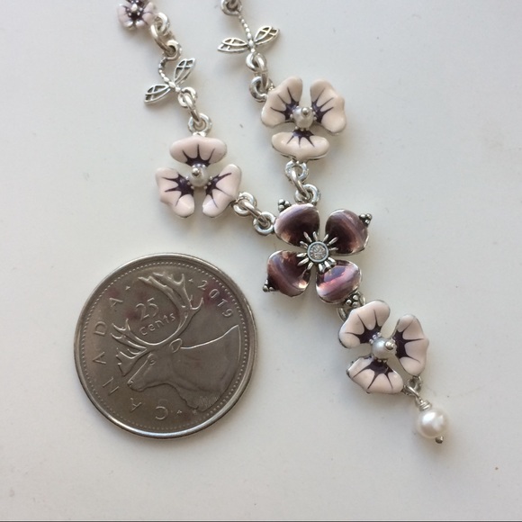 NWT Pansy Necklace by PILGRIM Danish Design - Picture 7 of 7